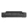 Canapé convertible 3 places Wilson velours Gris foncé