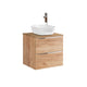 Meuble simple vasque 60cm April Bois