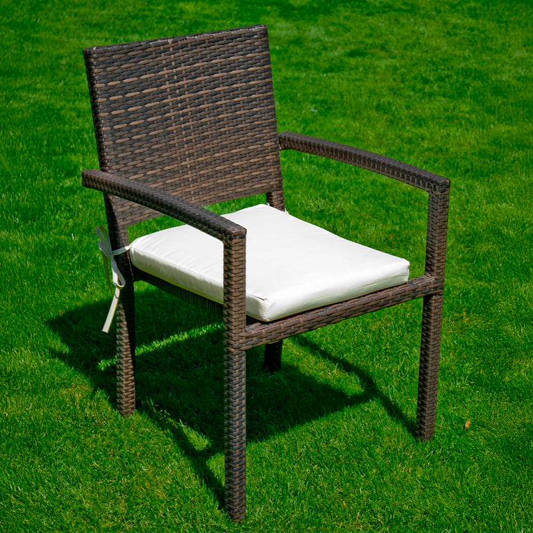 Chaise de jardin Capri Marron - vue 3