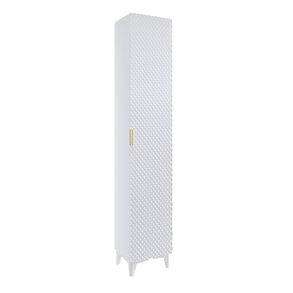 Colonne 1 porte sur pieds Cléa Blanc