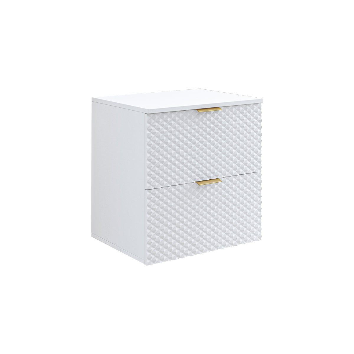Meuble sous-vasque 60cm sur pieds Cléa Blanc - vue 2