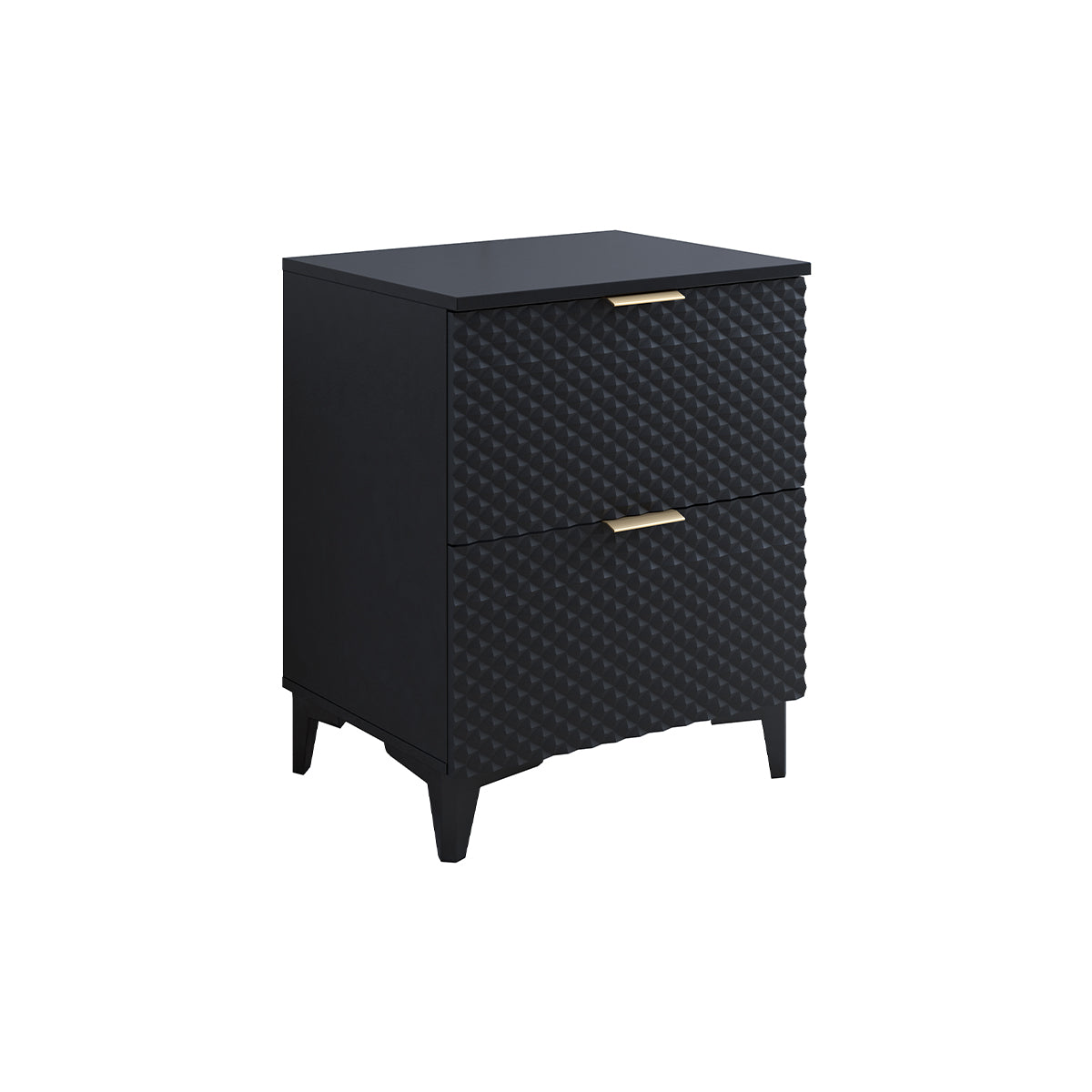 Meuble sous-vasque 60cm sur pieds Cléa Noir