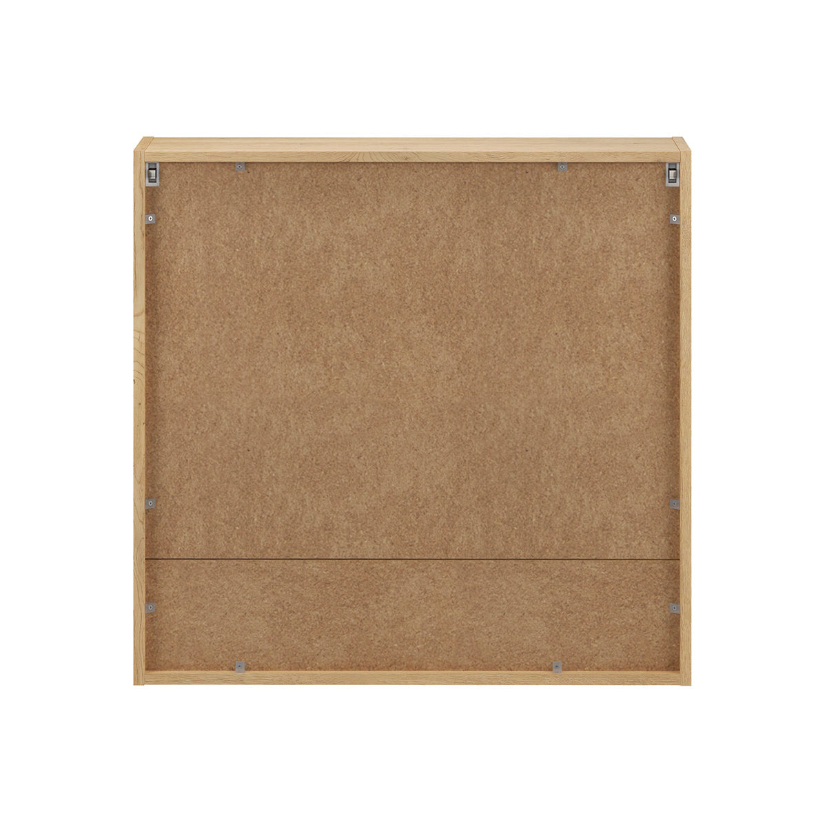 Miroir armoire murale 2 portes 80cm Edmé Bois - vue 4