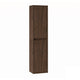 Colonne murale 2 portes Edmé Bois foncé