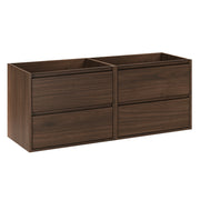 Meuble sous-vasque 120cm Edmé Bois foncé