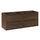 Meuble sous-vasque 120cm Edmé Bois foncé