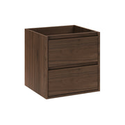 Meuble sous-vasque 50cm Edmé Bois foncé