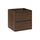 Meuble sous-vasque 50cm Edmé Bois foncé