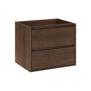Meuble sous-vasque 60cm Edmé Bois foncé