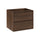 Meuble sous-vasque 60cm Edmé Bois foncé