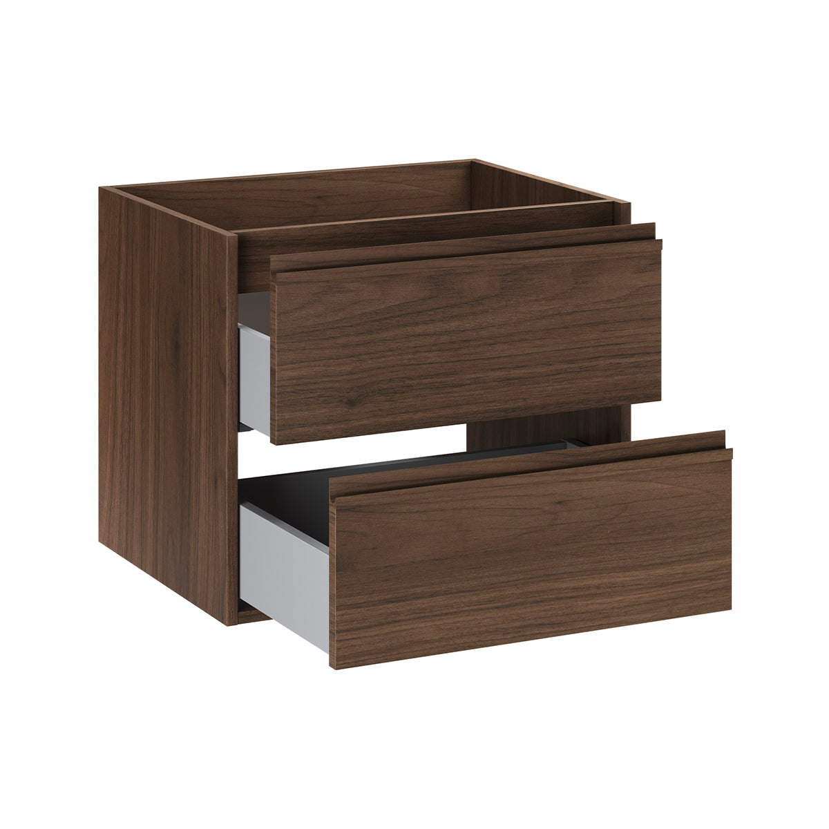 Meuble sous-vasque 60cm Edmé Bois foncé - vue 2