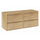 Meuble sous-vasque 120cm plan de toilette Edmé Bois
