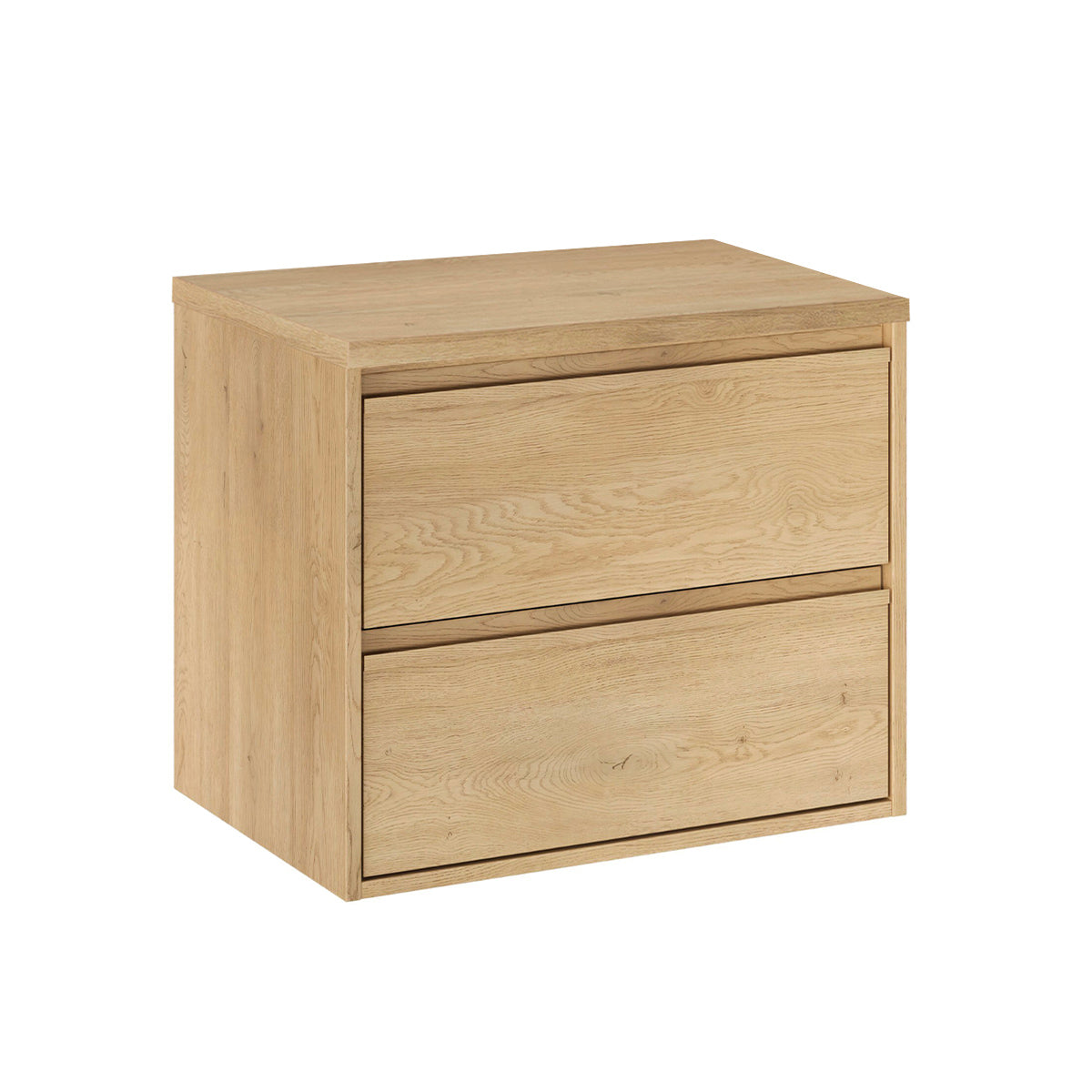 Ensemble meuble sous-vasque 60cm et armoire miroir Edmé Bois - vue 2
