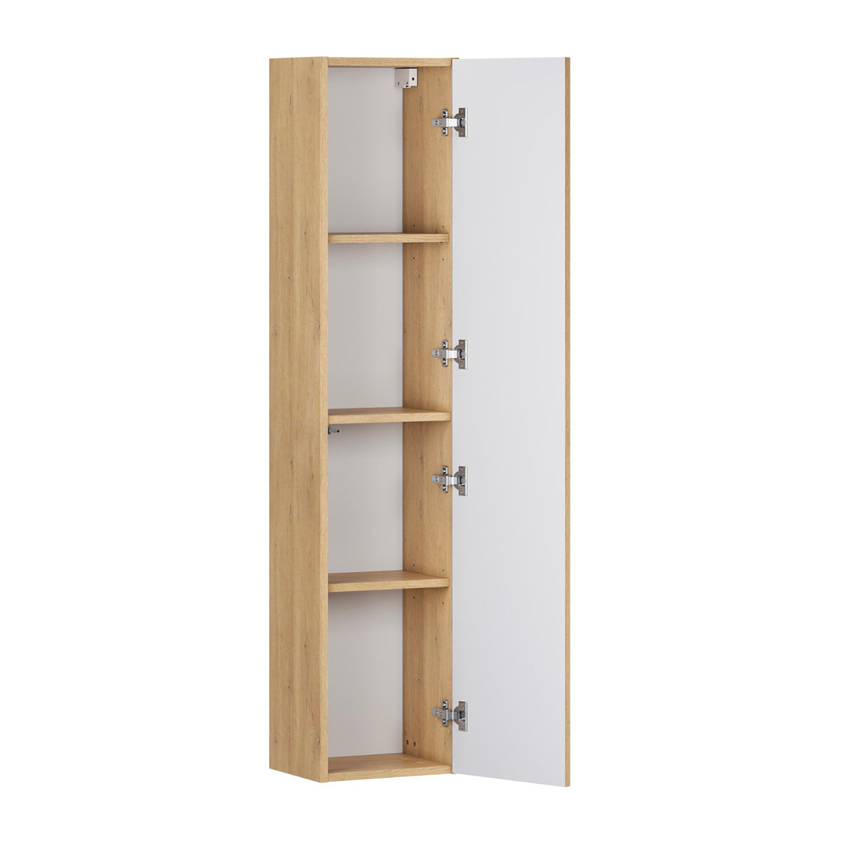 Ensemble meuble sous-vasque 60cm et colonne Elias Bois - vue 6