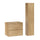 Ensemble meuble sous-vasque 60cm et colonne Elias Bois