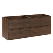Meuble sous-vasque 120cm Elias Bois foncé