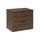 Meuble sous-vasque 60cm plan de toilette Elias Bois foncé