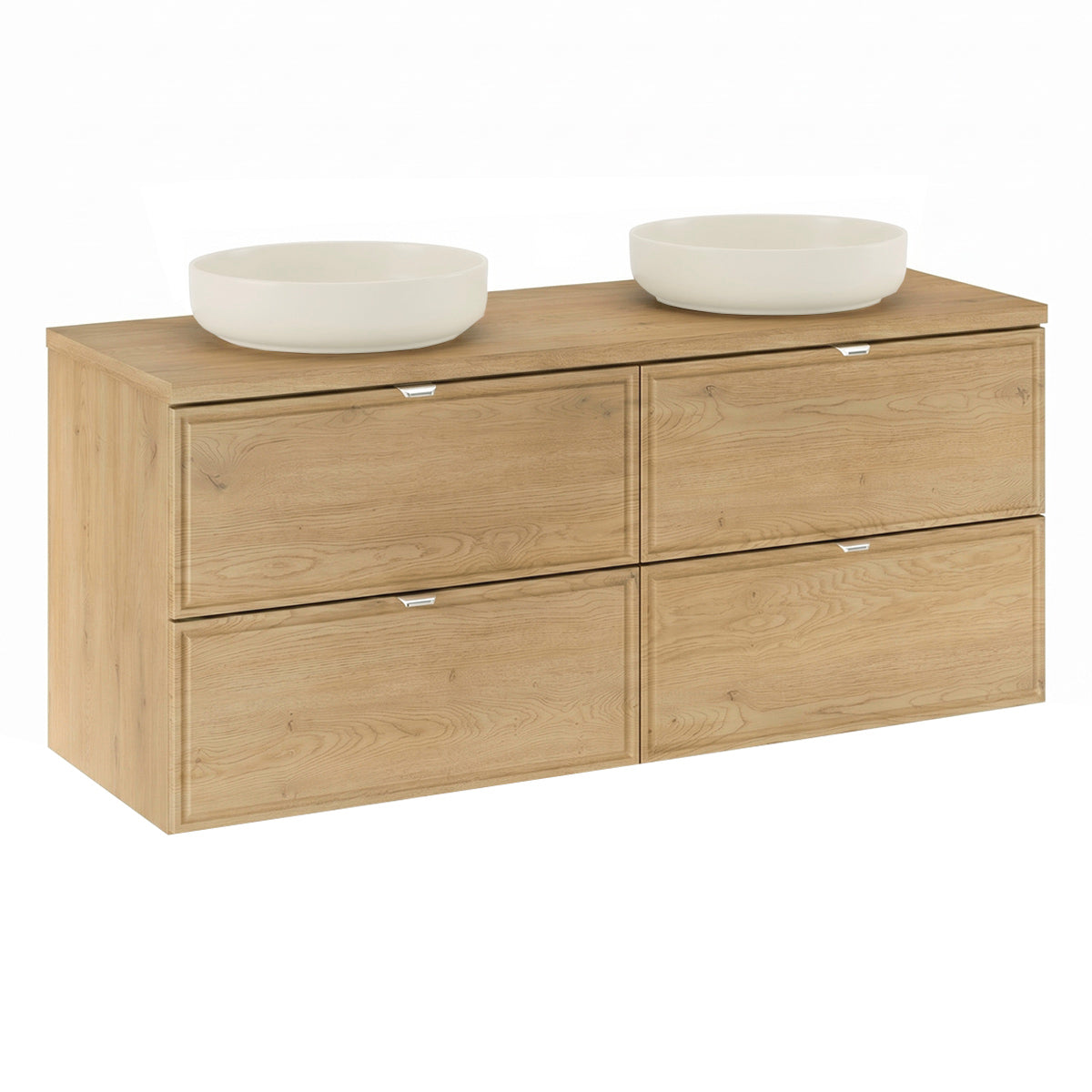 Meuble double vasque 120cm Elias Bois