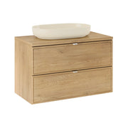 Meuble simple vasque 80cm Elias Bois