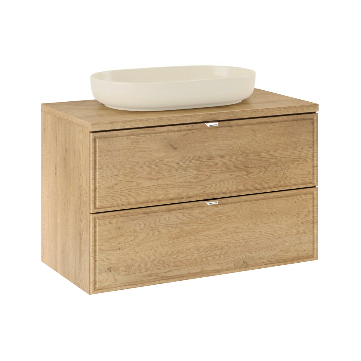 Meuble simple vasque 80cm Elias Bois