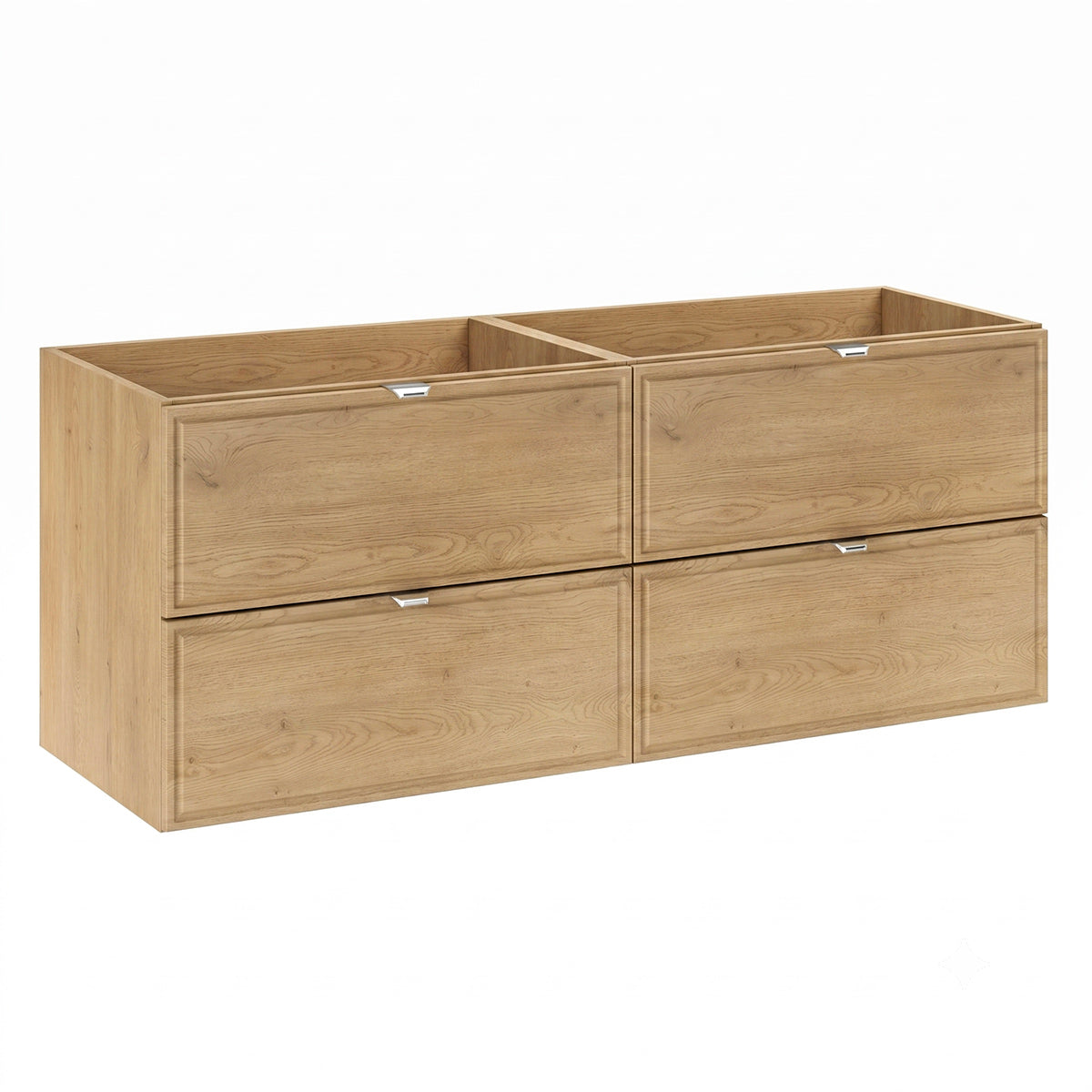 Meuble double vasque encastrée 120cm Elias Bois - vue 2