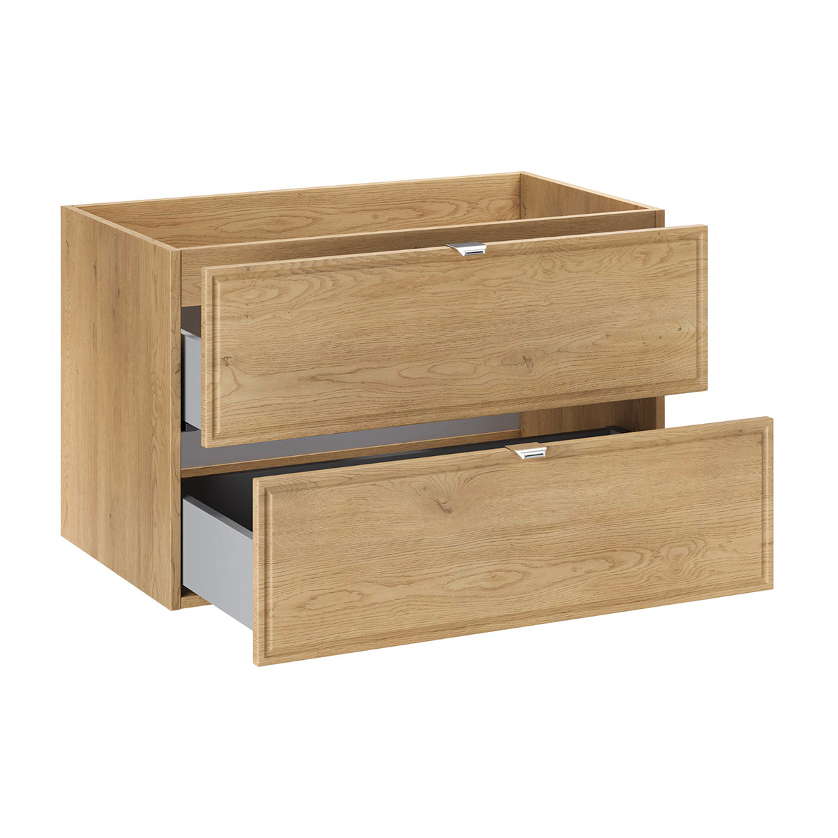 Ensemble meuble simple vasque 80cm et colonne Elias Bois - vue 4