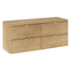 Meuble sous-vasque 120cm plan de toilette Elias Bois