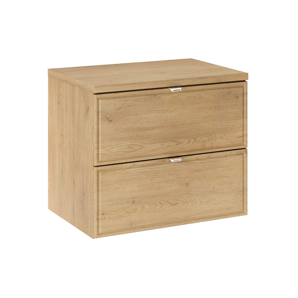 Ensemble meuble sous-vasque 60cm et colonne Elias Bois - vue 2