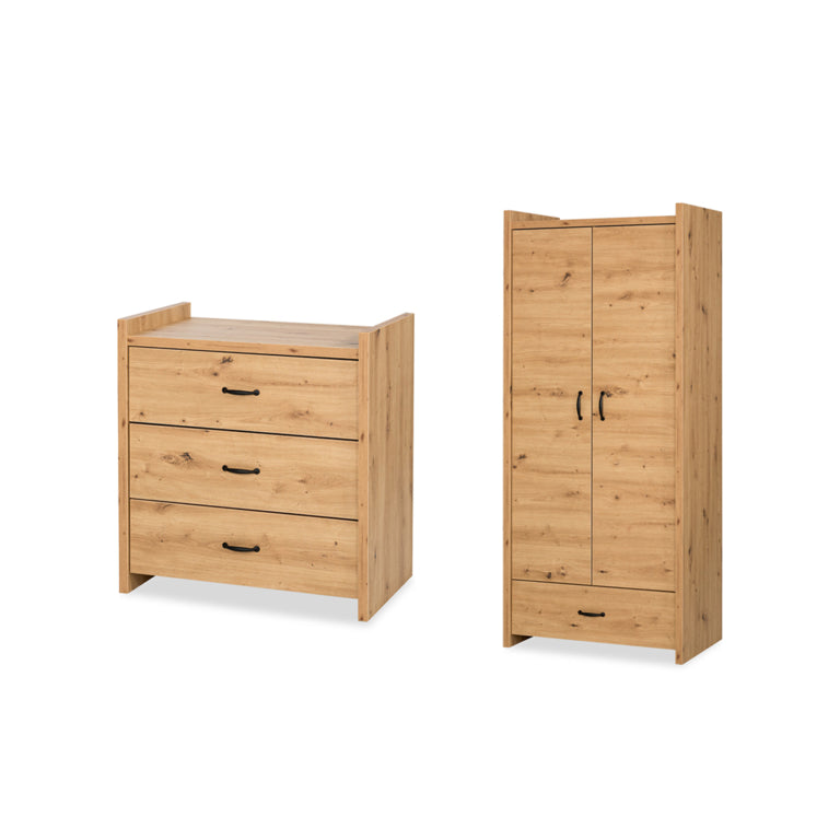 Commode et Armoire LittleSky by Klups Amelia Oak Chêne