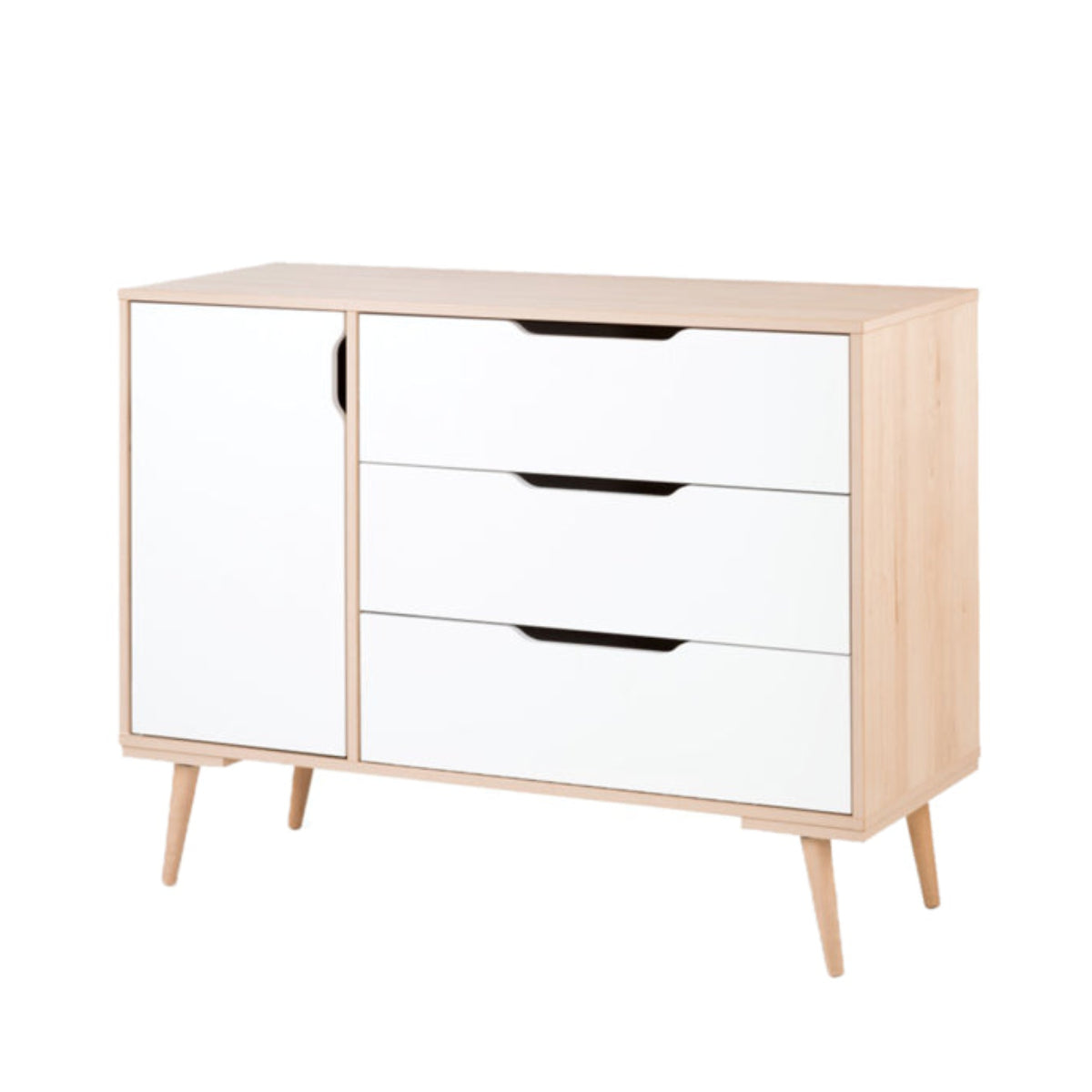 Commode LittleSky by Klups Sofie Hêtre et Blanc