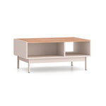 Table basse Connie Cachemire et Bois