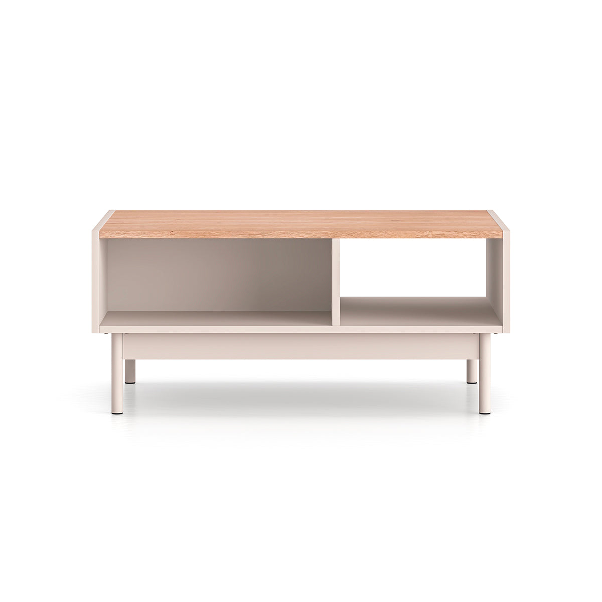 Table basse Connie Cachemire et Bois - vue 2
