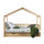 Lit cabane MH 90x200 sommier et tiroir inclus Vipack Dallas Bois