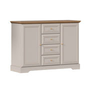 Buffet 2 portes 4 tiroirs Dulci Cachemire et Bois
