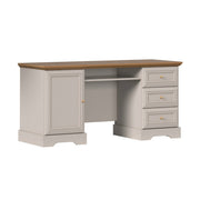 Bureau 1 portes 3 tiroirs Dulci Cachemire et Bois