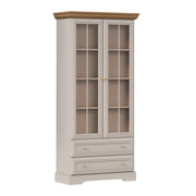 Vaisselier 2 portes 2 tiroirs Dulci Cachemire et Bois