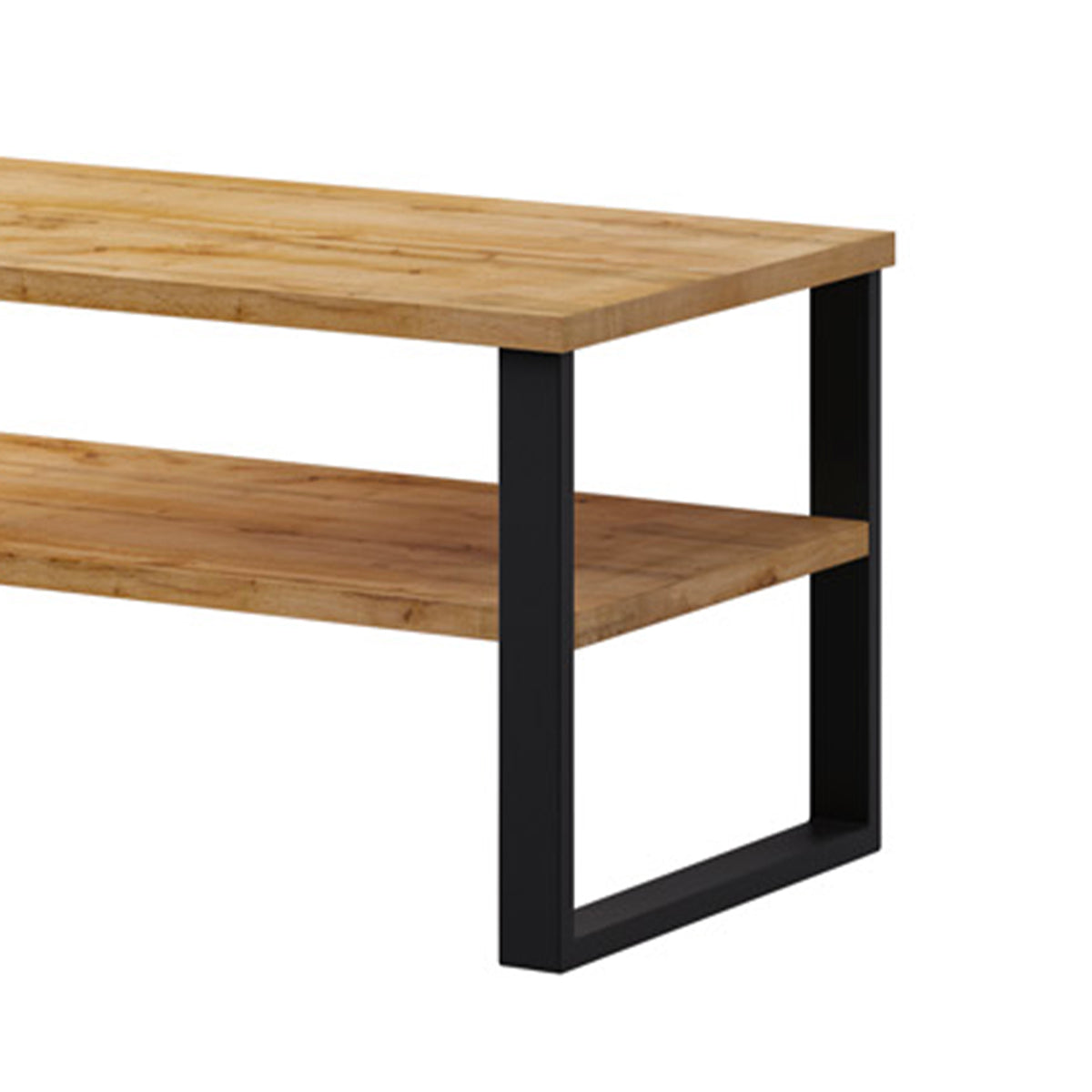Table basse Eden Bois et Metal - vue 2