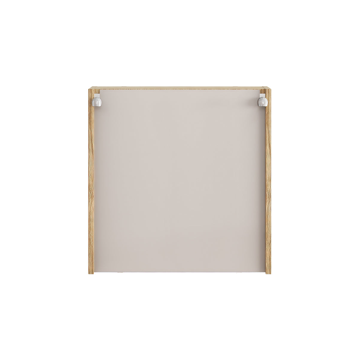 Armoire murale 1 porte Elora Beige et Bois - vue 4