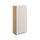 Demi-colonne 1 porte Elora Beige et Bois