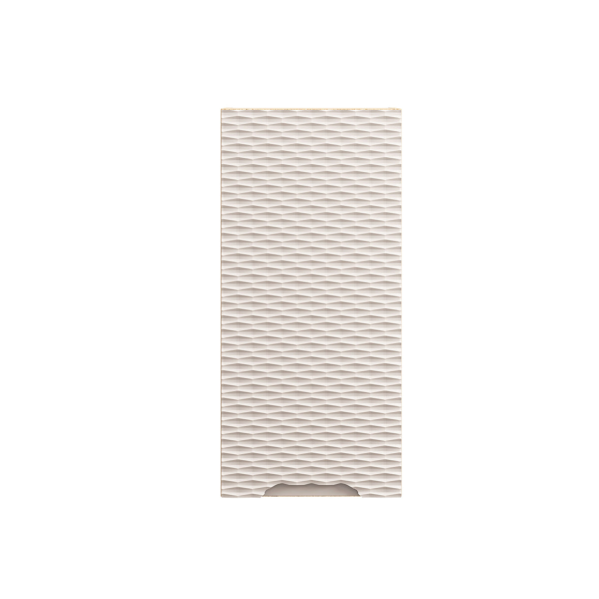 Demi-colonne 1 porte Elora Beige et Bois - vue 2