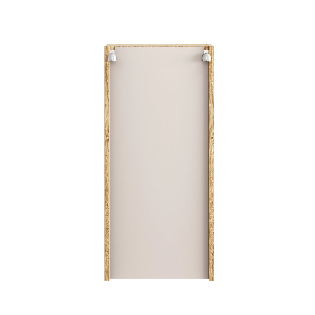 Demi-colonne 1 porte Elora Beige et Bois - vue 4