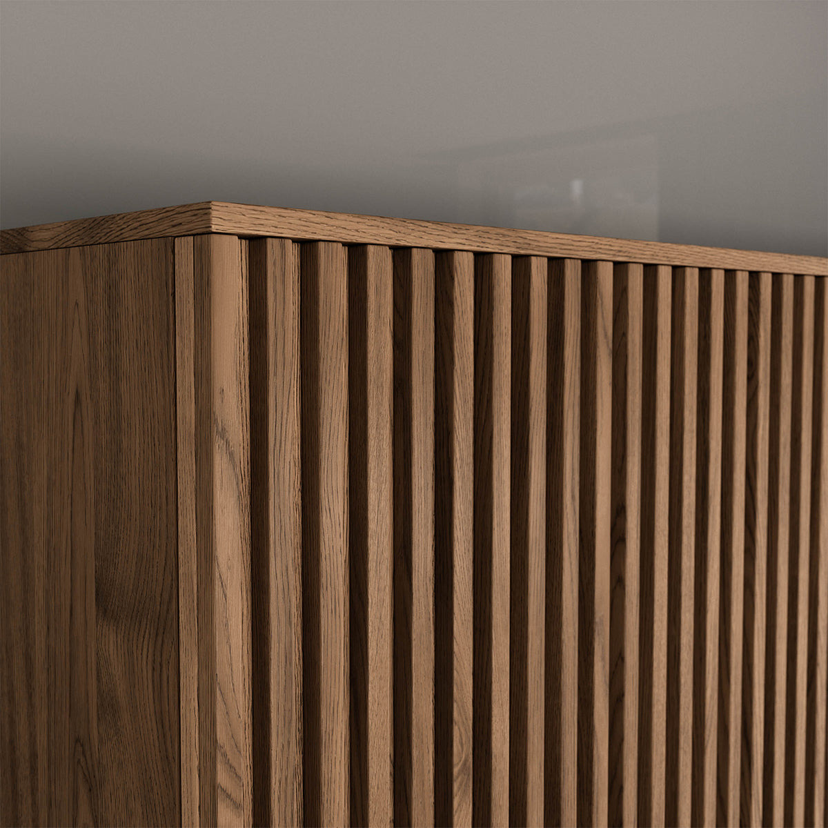 Armoire 3 portes 2 tiroirs Esteban Bois - vue 7