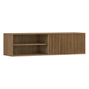 Meuble TV mural 1 porte 150 cm Esteban Bois