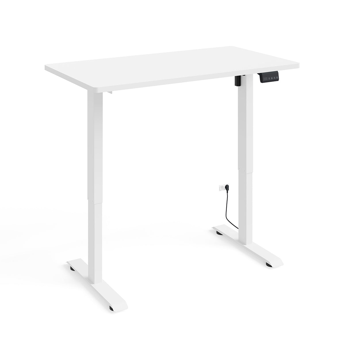 Bureau électrique 120 cm Ergo Blanc - vue 2