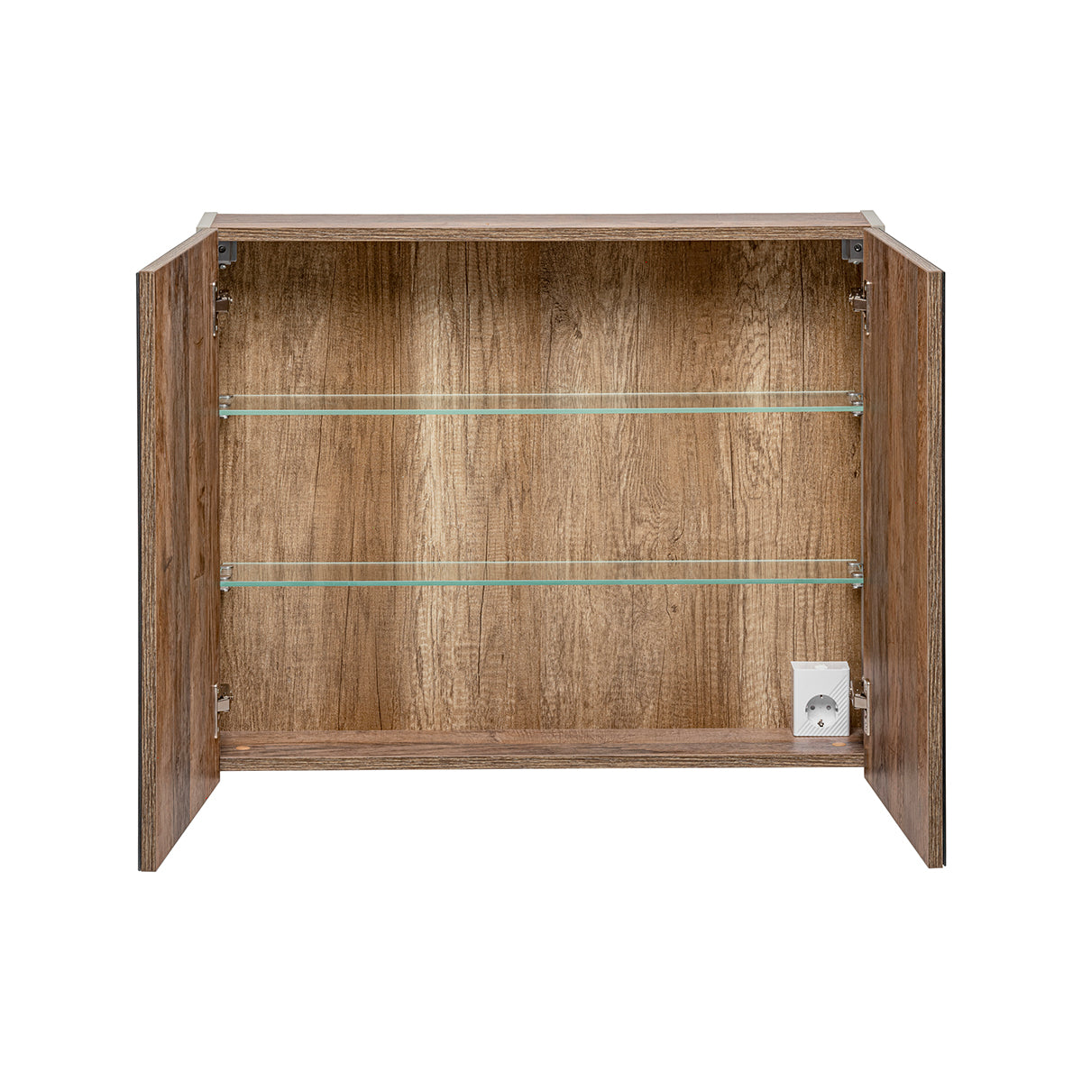 Miroir armoire murale 80cm Éros Taupe - vue 3