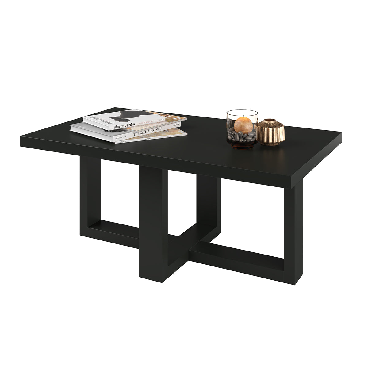 Table basse rectangle Ezgui Noir