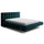 Lit coffre 160x200 sommier inclus Ezio Bleu