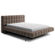 Lit coffre 160x200 sommier inclus Ezio Taupe