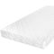 Matelas 90x200 mousse latex coco 10 cm anti-acarien Nola Blanc