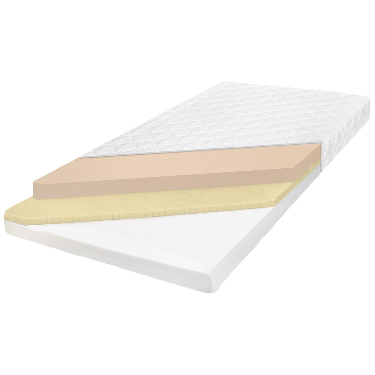 Matelas 90x200 mémoire de forme 14 cm Noah Blanc - vue 5